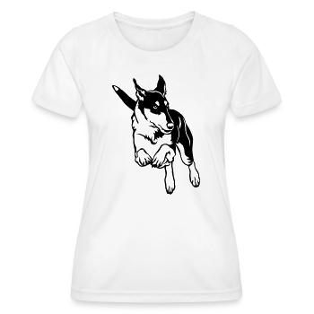Collie - Women's Functional T-Shirt - white - Front - AI Model Female 172 dark (172cm)