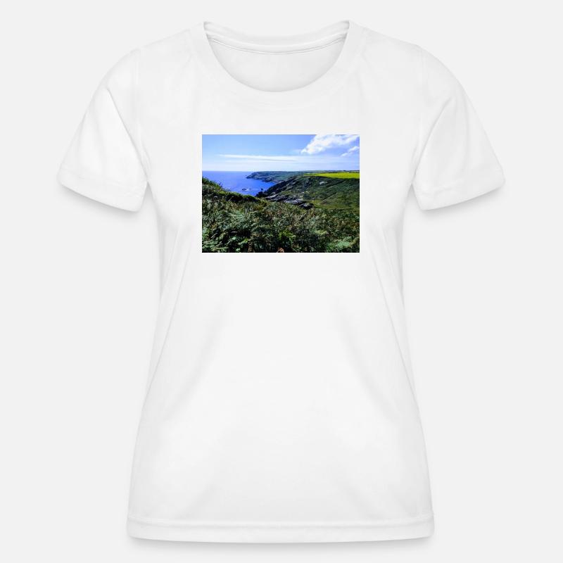 Cornwall - Women's Functional T-Shirt - white