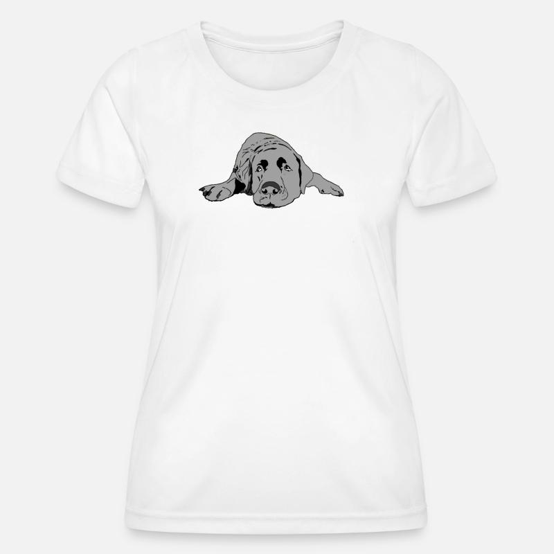 Labrador - Women's Functional T-Shirt - white