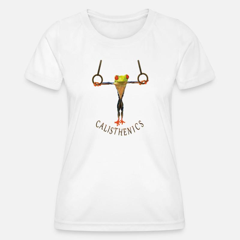 Calisthenics - Women's Functional T-Shirt - white