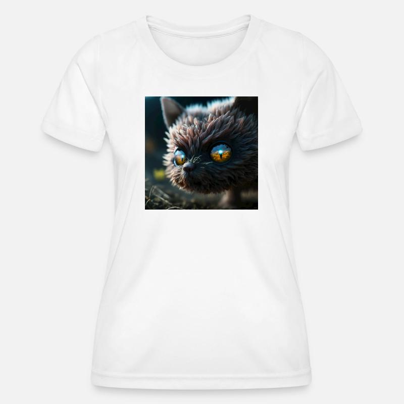 Photo macro creature 09 - Women's Functional T-Shirt - white