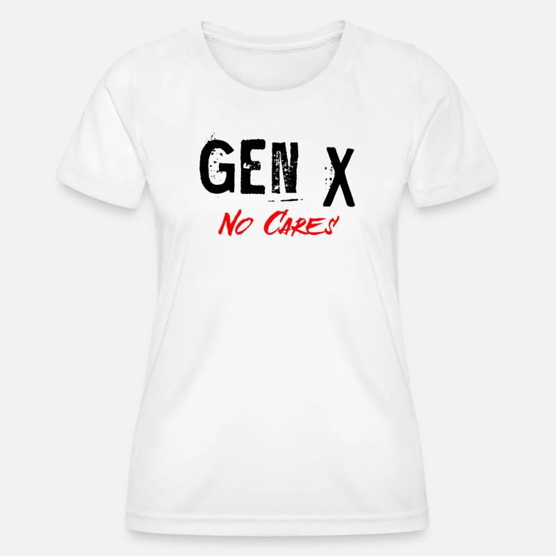 Gen X - Women's Functional T-Shirt - white