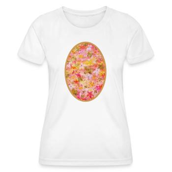 FrühlingsZauberBlüten - Sonja Ariel von Staden - T-shirt sport Femme - blanc - Devant - AI Model Female 172 dark (172cm)