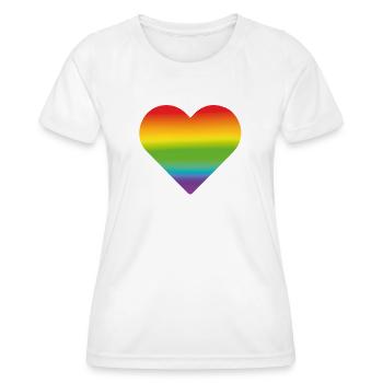 Equality - Women's Functional T-Shirt - white - Front - AI Model Female 172 dark (172cm)