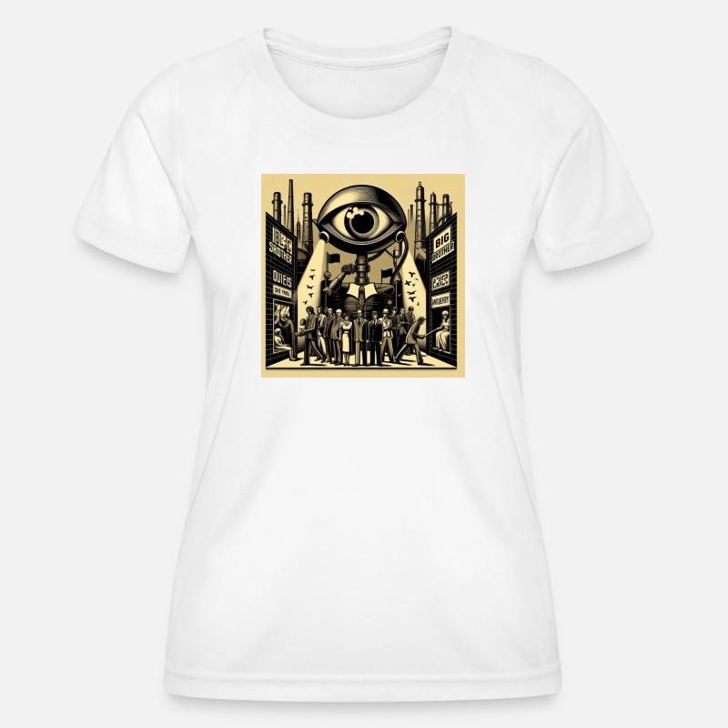 Big Brother - Women's Functional T-Shirt - white