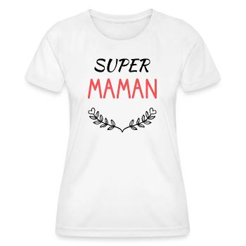 GRANNY - Women's Functional T-Shirt - white - Front - AI Model Female 172 dark (172cm)