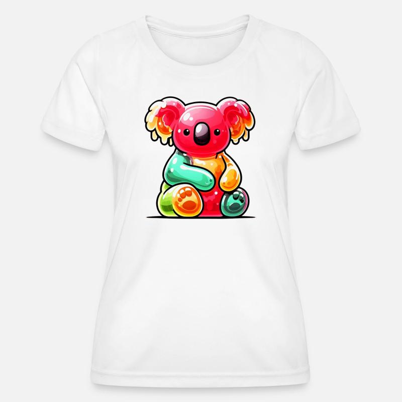 Koala - Women's Functional T-Shirt - white