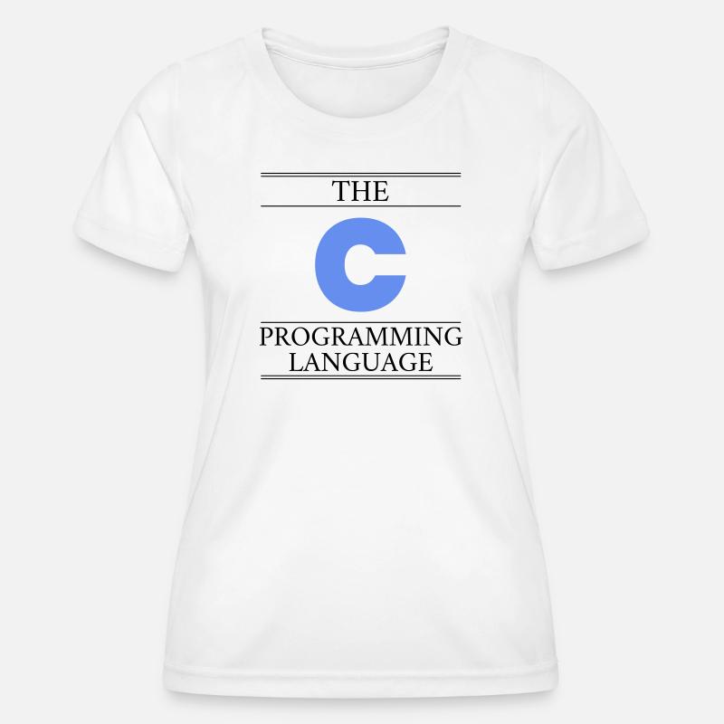 The C Programming Language - Women's Functional T-Shirt - white