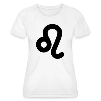 Leo zodiac sign Leo - Women's Functional T-Shirt - white - Front - AI Model Female 172 dark (172cm)