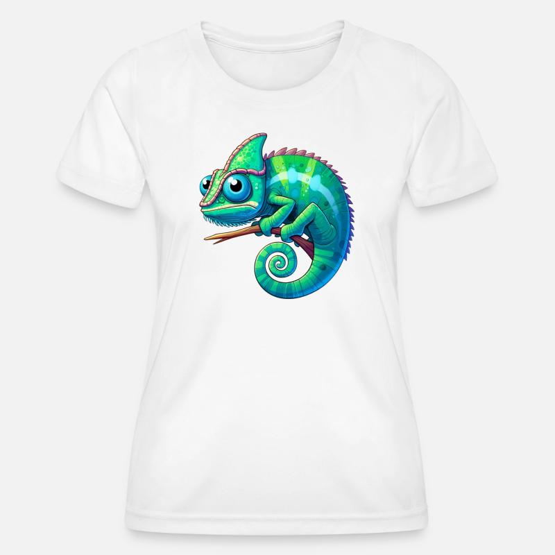 Chameleon - Women's Functional T-Shirt - white
