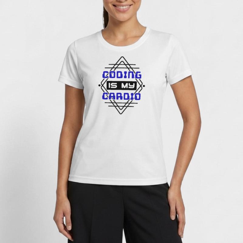 Cooler Spruch Developer Coden Programmierer Code Frauen Funktions-T-Shirt