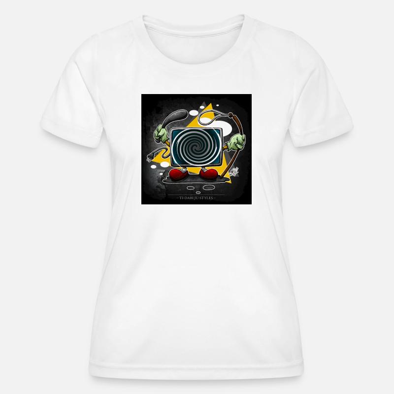 good for you - square - Women's Functional T-Shirt - white