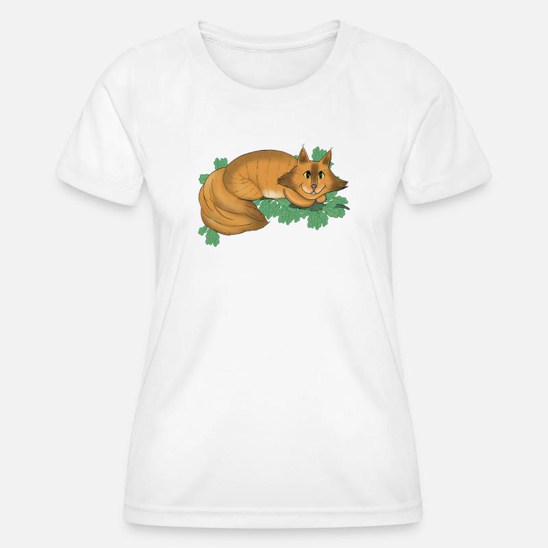 Cheshire Cat - Women's Functional T-Shirt - white