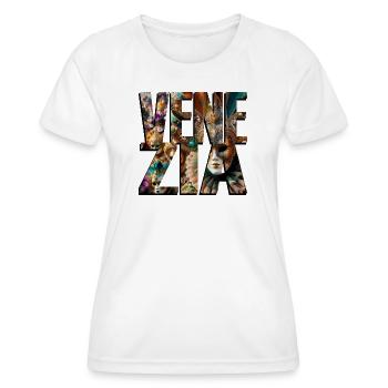 VENISE - T-shirt sport Femme - blanc - Devant - AI Model Female 172 dark (172cm)