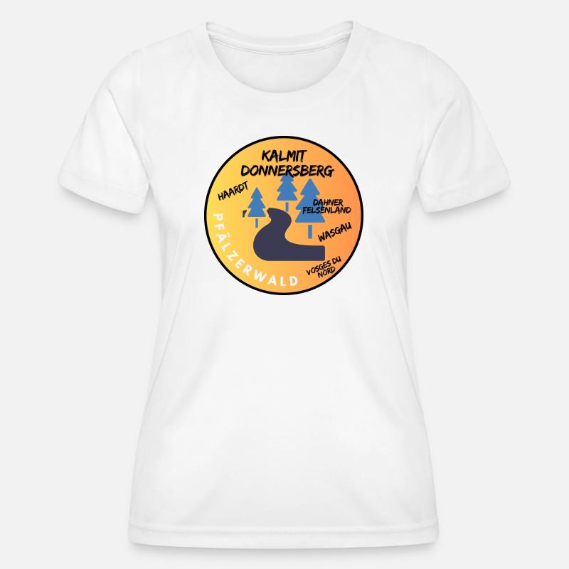 Palatinate Trip - Women's Functional T-Shirt - white