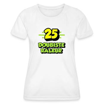 Beschwerdender Dubist - Frauen Funktions-T-Shirt - Weiß - Vorne - AI Model Female 172 dark (172cm)