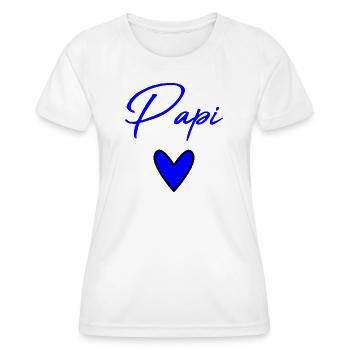 OPA. VATERTAG. ALLES Gute zum Tag des Großvaters. ICH LIEBE DICH. - Frauen Funktions-T-Shirt - Weiß - Vorne - AI Model Female 172 dark (172cm)
