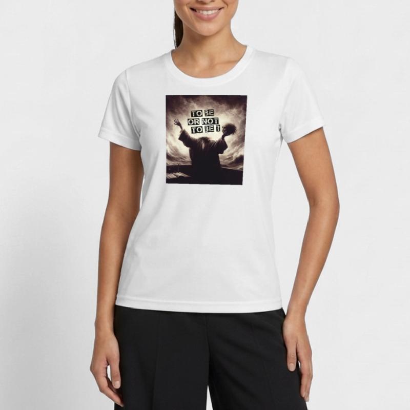 Sein oder nicht sein? Frauen Funktions-T-Shirt