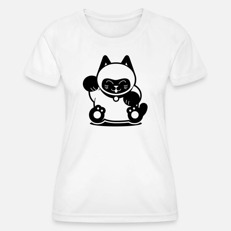 Siam Cat - Women's Functional T-Shirt - white