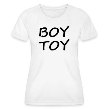 Boy Toy - Women's Functional T-Shirt - white - Front - AI Model Female 172 dark (172cm)