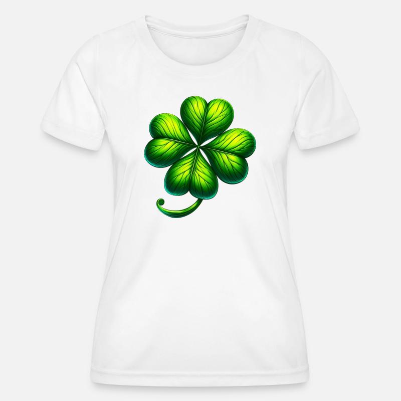 Quadrifoglio - Funktionsshirt til damer - hvid