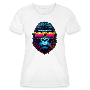 Gorilla - Women's Functional T-Shirt - white - Front - AI Model Female 172 dark (172cm)