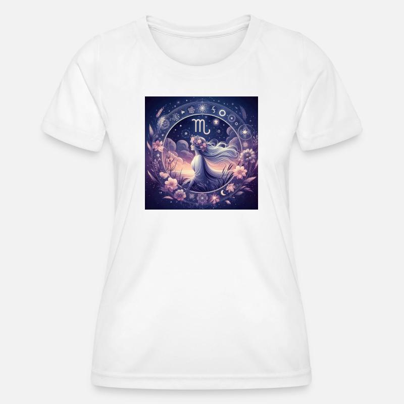 VIRGO -\ Zodiac - Women's Functional T-Shirt - white