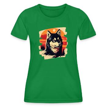 Rauque - T-shirt sport Femme - vert - Devant - AI Model Female 172 dark (172cm)