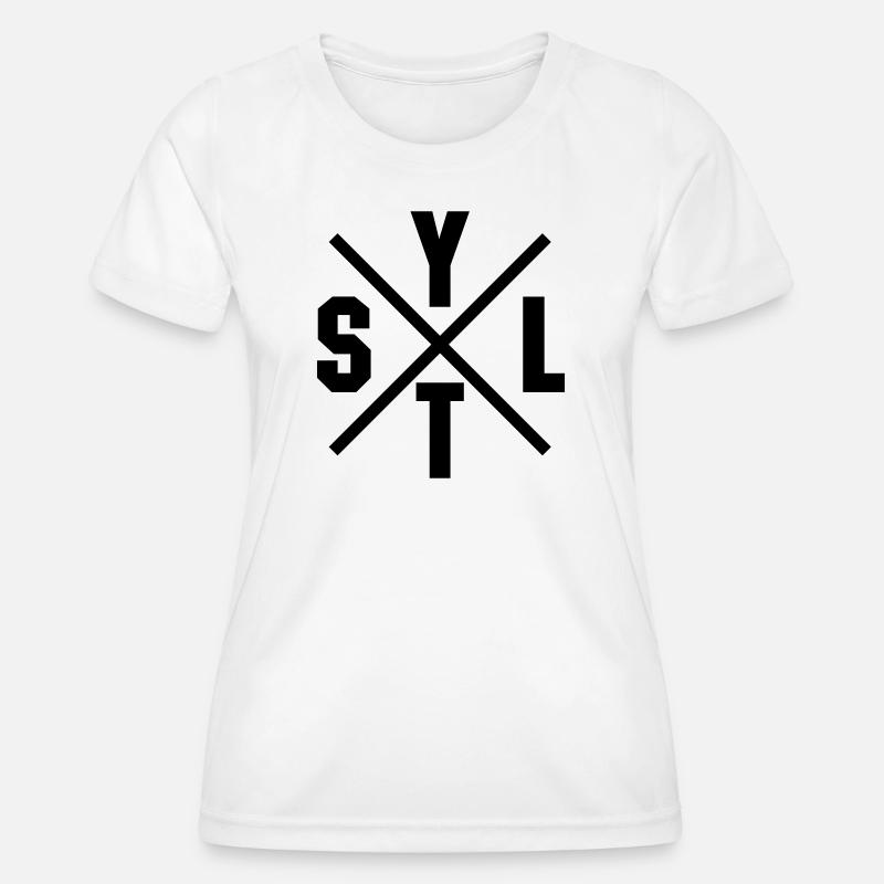 Sylt Cross - Women's Functional T-Shirt - white