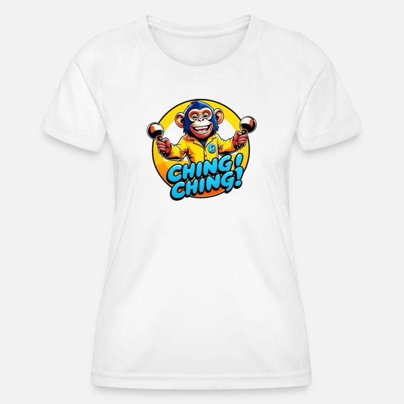 Ching Ching - Women's Functional T-Shirt - white