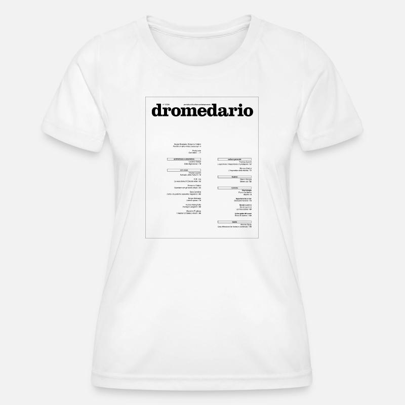 Dromedary 1 - Women's Functional T-Shirt - white