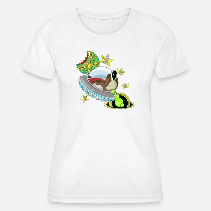CLOSED - Women's Functional T-Shirt - white