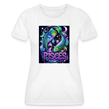 Pisces - Women's Functional T-Shirt - white - Front - AI Model Female 172 dark (172cm)