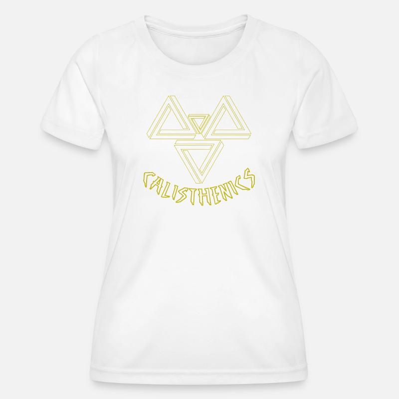 Bodybuilding gift idea - Women's Functional T-Shirt - white