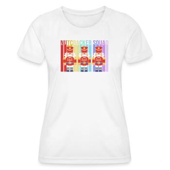 Noël Casse-Noisette - T-shirt sport Femme - blanc - Devant - AI Model Female 172 dark (172cm)