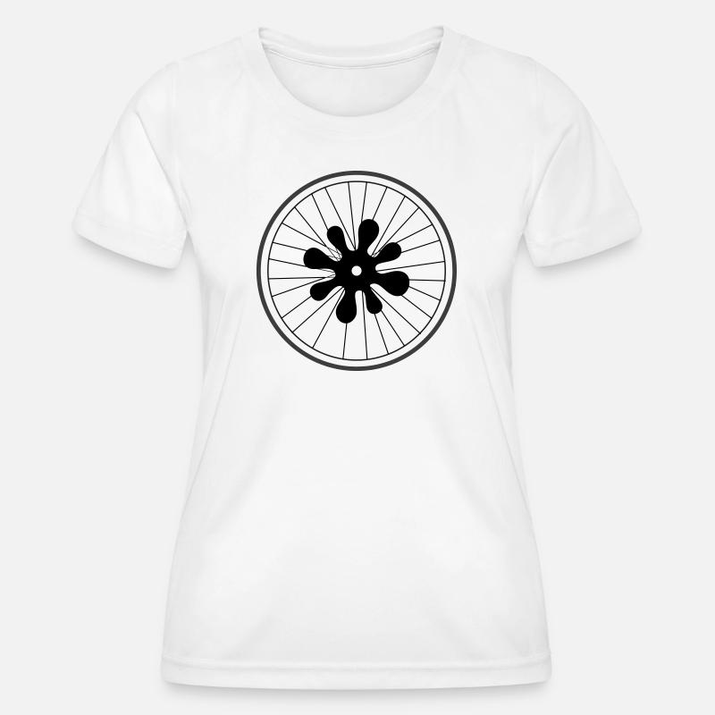 Stain wheel by Cean - Women's Functional T-Shirt - white