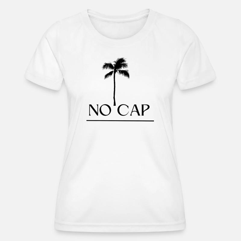 No Cap Design - Women's Functional T-Shirt - white