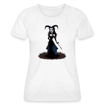 Banshee Vampire Femme - T-shirt sport Femme - blanc - Devant - AI Model Female 172 dark (172cm)