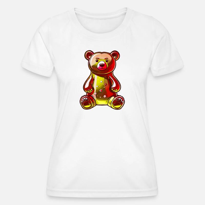 Gummy bear - Women's Functional T-Shirt - white