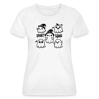 Spooky Squad - Frauen Funktions-T-Shirt - Weiß - Vorne - AI Model Female 172 dark (172cm)