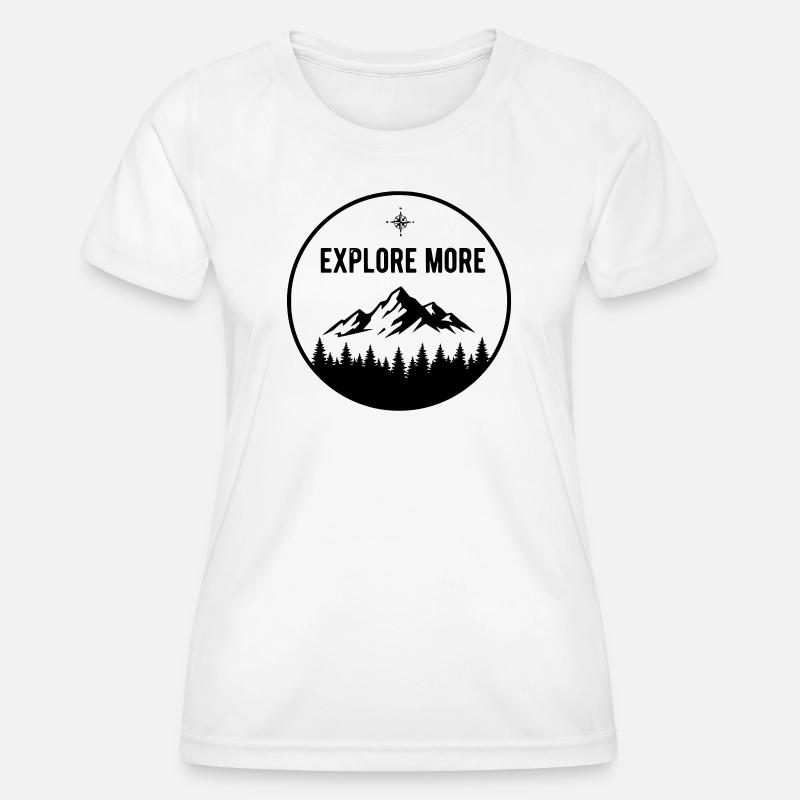 Explorer - Women's Functional T-Shirt - white