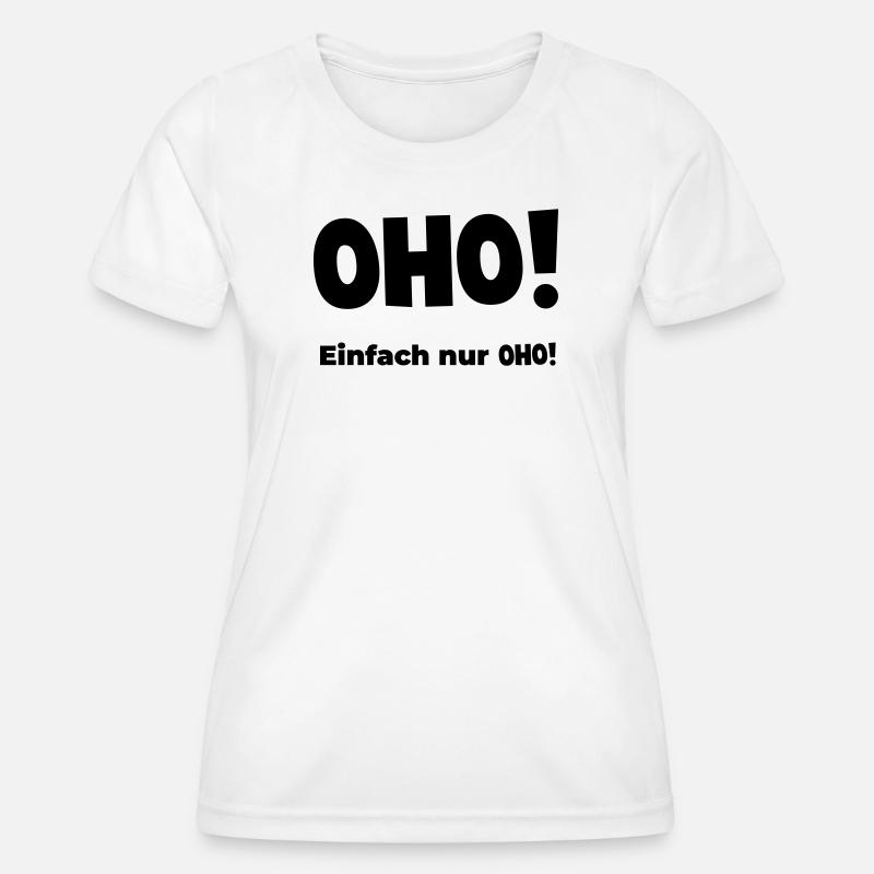 Powerful - Women's Functional T-Shirt - white