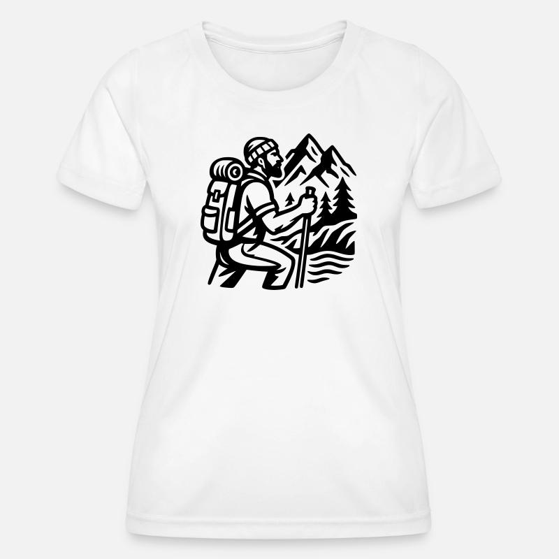 Hiker - Women's Functional T-Shirt - white