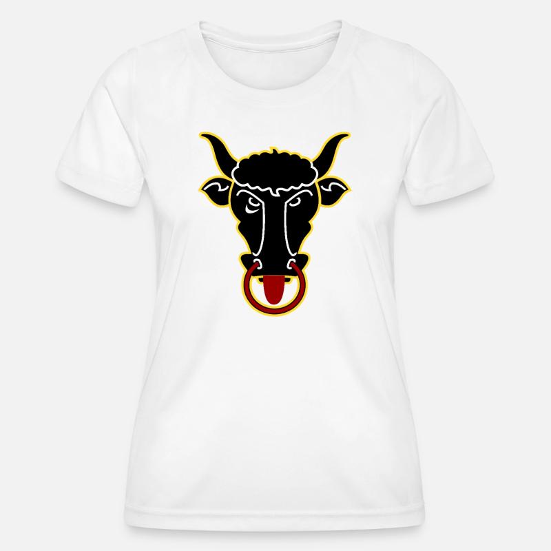 Uri Flag - Women's Functional T-Shirt - white