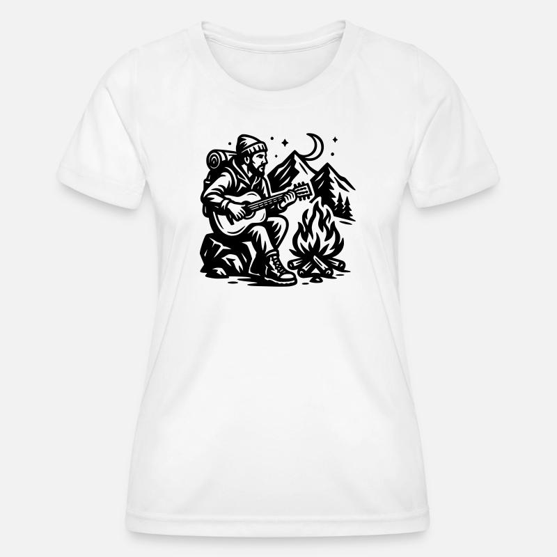 Campfire - Women's Functional T-Shirt - white