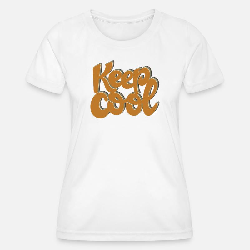 KEEP COOL - Women's Functional T-Shirt - white