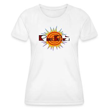 Logo Perù von Cean - Frauen Funktions-T-Shirt - Weiß - Vorne - AI Model Female 172 dark (172cm)
