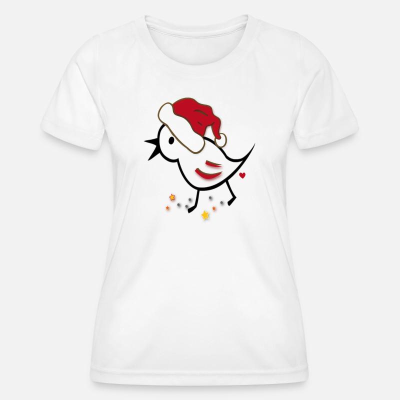 Christmas - Women's Functional T-Shirt - white