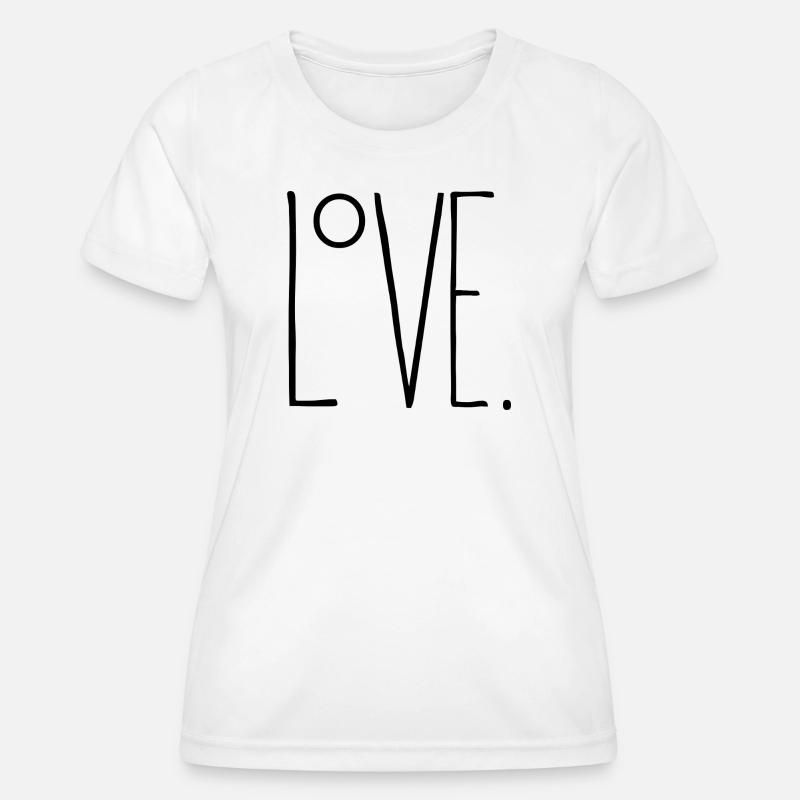 Love - Women's Functional T-Shirt - white