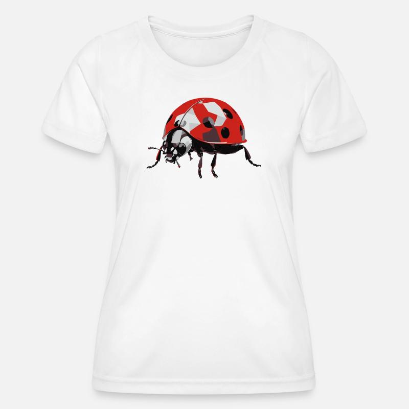 Ladybug3 - Women's Functional T-Shirt - white